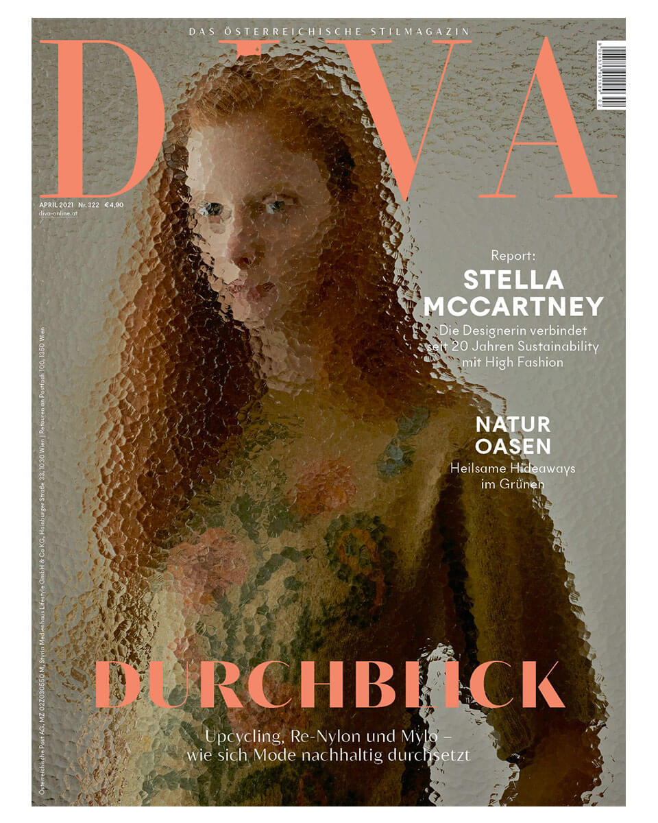 Titelseite vom "DIVA" Magazin, Ausgabe April 2021