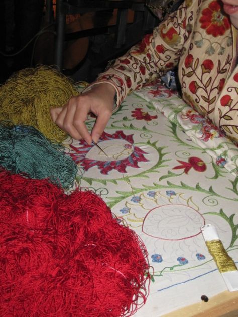 Bohemian Suzani-Mantel Darya – Bild 6