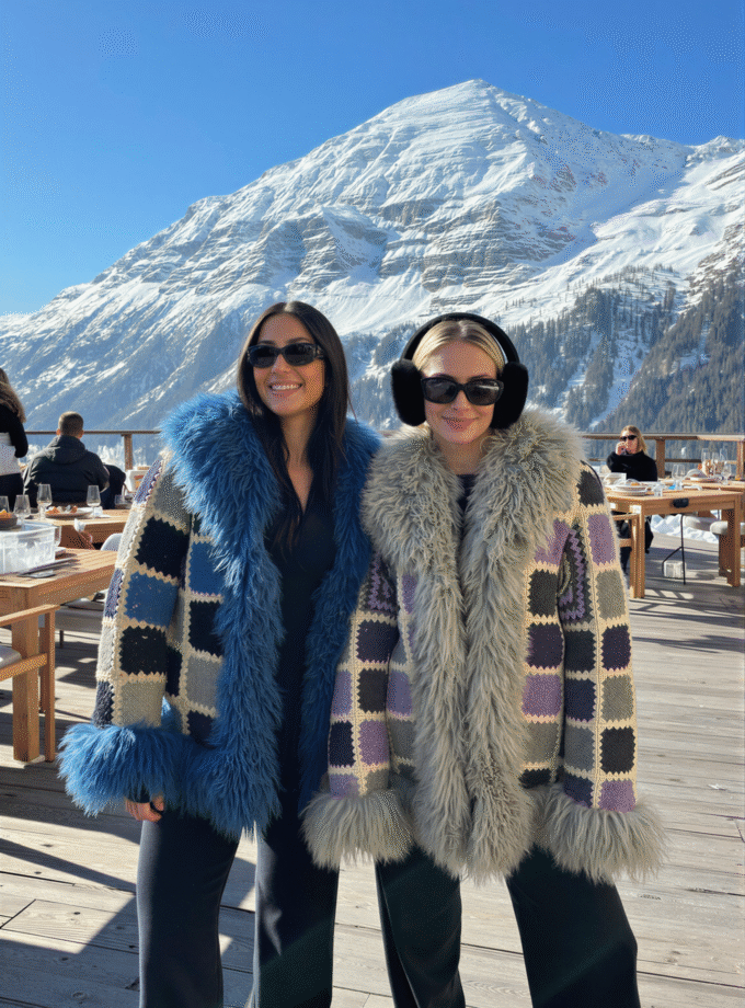 Bohemian Mantel Blue